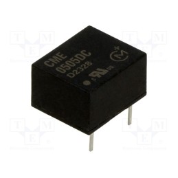 1 pcs x Murata Power Solutions - CME0505DC - Converter: DC/DC, 0.75W, Uin: 4.5÷5.5V, Uout: 5VDC, Iout: 150mA, DIP