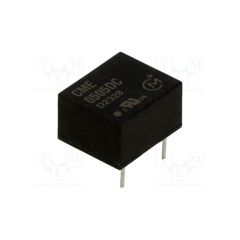 1 pcs x Murata Power Solutions - CME0505DC - Converter: DC/DC, 0.75W, Uin: 4.5÷5.5V, Uout: 5VDC, Iout: 150mA, DIP