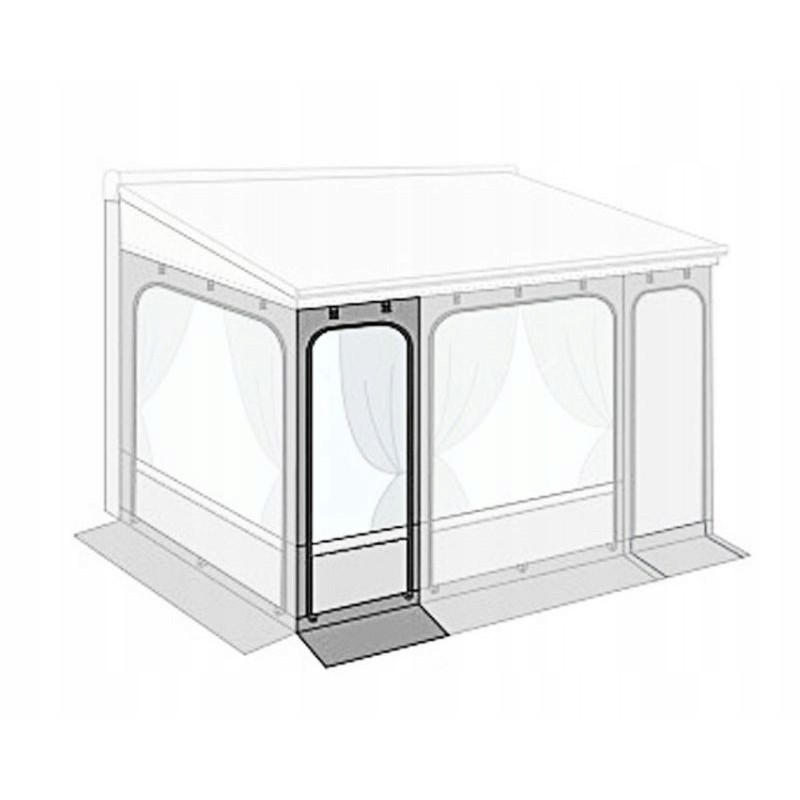 Front wall panel for awning blinds 190 fiamma