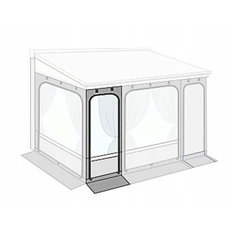 Front panel for vestibule 190cm fiamma