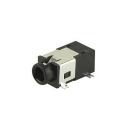 1 pcs : SJ2-2503A-SMT-TR - Phone Connectors 2.5mm SMT low profle 4 conductor 0 switc