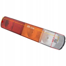 Universal combined rear lamp for forklift