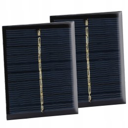 2pcs set 0 5w 5v polysilicon panel
