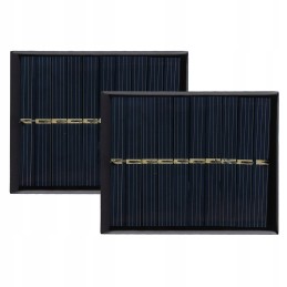 2pcs set 0 5w 5v polysilicon panel