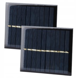2pcs set 0 5w 5v polysilicon panel