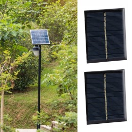 2pcs set 0 5w 5v polysilicon panel