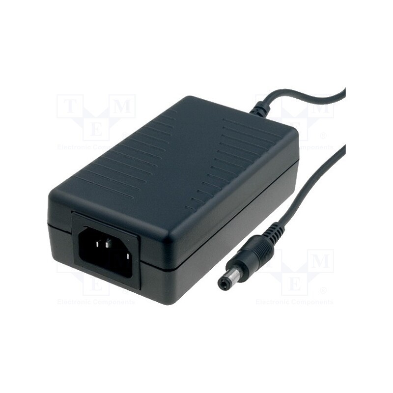 1 pcs x MEAN WELL - GS15A-2P1J - Power supply: switched-mode, 9VDC, 1.66A, Out: 5,5/2,1, 15W, 0÷50°C