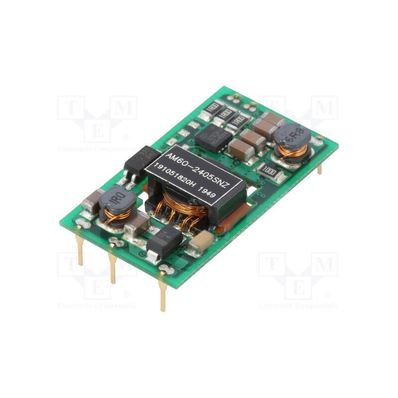 1 pcs x AIMTEC - AM6O-2405SNZ - Converter: DC/DC, 6W, Uin: 18÷36V, Uout: 5VDC, Iout: 1.2A, 1,2'x0,8'