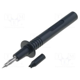 1 pcs x DONAU ELEKTRONIK - - - Test lead, 25A, with 4mm axial socket, Len: 1m, red