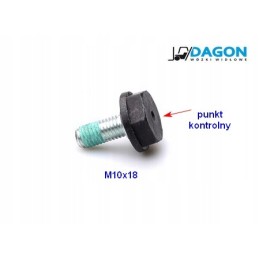 Battery connector screw m10x18