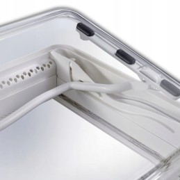 Roof window with handle 700x500 midi heki dometic