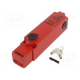 1 pcs x TELEMECANIQUE SENSORS - XCSLF2525312 - Safety switch: bolting, XCSLF, NC + NO, IP66, metal, red, 24VDC