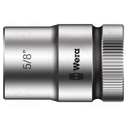 1 pcs x WERA - 5003623001 - Socket, 6-angles,socket spanner, HEX 5/8', 1/2', 37mm, Zyklop