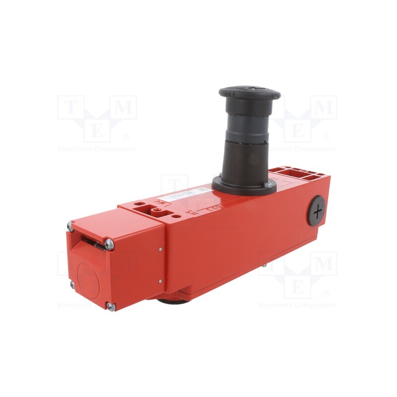 1 pcs x TELEMECANIQUE SENSORS - XCSLF3737412 - Safety switch: bolting, XCSLF, NC x2 + NO, IP66, metal, red, 24VDC