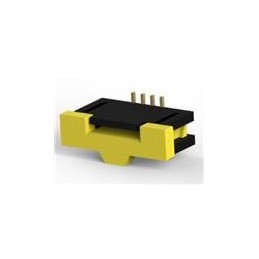 1 pcs : 1734248-4 - FFC & FPC Connectors 1.0 FPC ZIP V/T SMT 4P