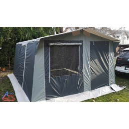 Tent max 4, vestibule, 2 bedrooms