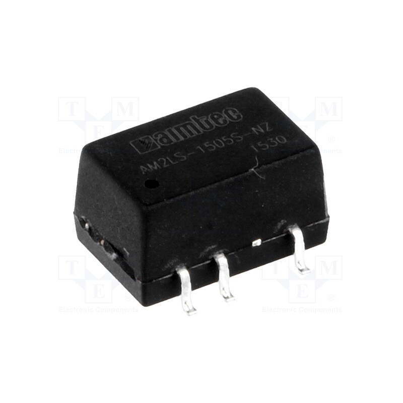 1 pcs x AIMTEC - AM2LS-0505S-NZ - Converter: DC/DC, 2W, Uin: 4.5÷5.5V, Uout: 5VDC, Iout: 400mA, SMD