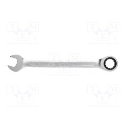 1 pcs x Hu00d6GERT TECHNIK - HT1R017 - Wrench, combination spanner,with ratchet, 17mm