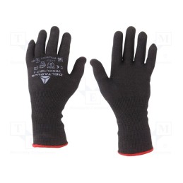 1 set x DELTA PLUS - VECUT59LP06 - Protective gloves, Size: 6, high resistance to tears and cuts