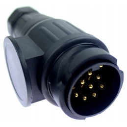 13-pole pin 12v plastic trailer plug