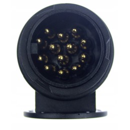 13-pole pin 12v plastic trailer plug