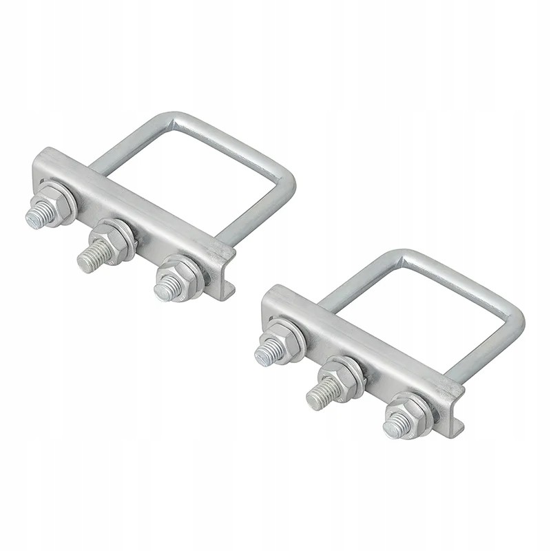 Clamp for the support wheel mounting bracket 2 pcs