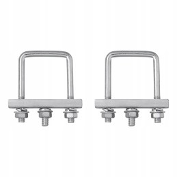 Clamp for the support wheel mounting bracket 2 pcs