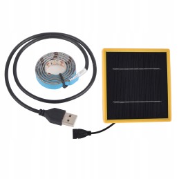 Lighting strips for solar plants energy