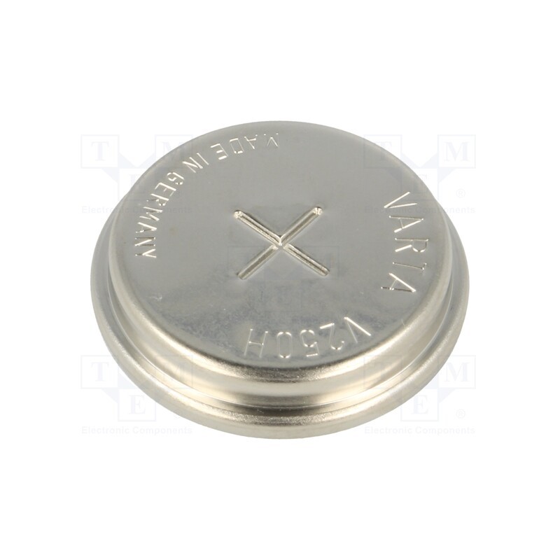 1 pcs x VARTA MICROBATTERY - 55625101501 - Re-battery: Ni-MH, coin,V250H, 1.2V, 250mAh, Ø25x6.4mm