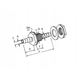 Adapter for hose 10-12mm straight straight shop turismus pl