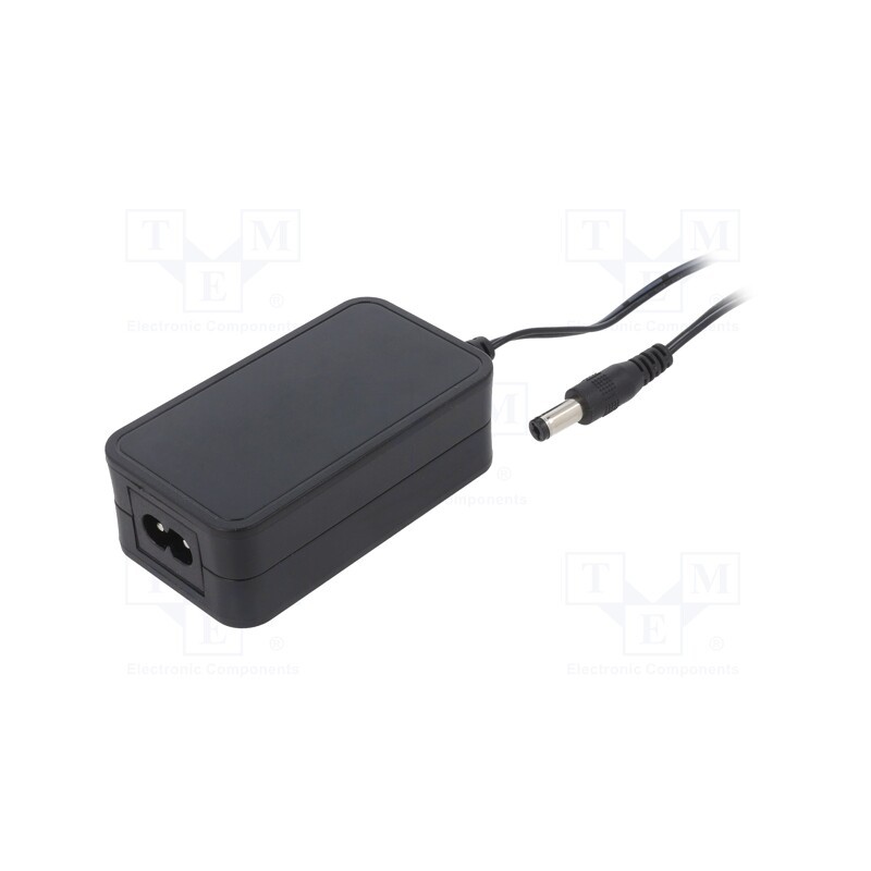 1 pcs x POS - POS15100D - Power supply: switched-mode, 15VDC, 1A, Out: 5,5/2,1, 15W, desktop