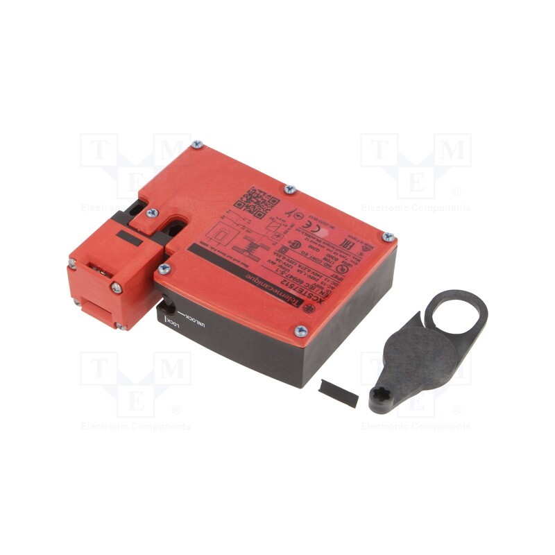 1 pcs x TELEMECANIQUE SENSORS - XCSTE7512 - Safety switch: bolting, XCSTE, NC x2, IP66, Electr.connect: M16