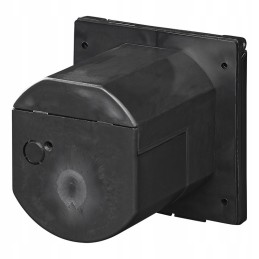 Cee 230v external black power socket