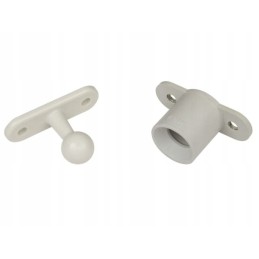 Gray caravan door lock