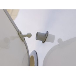 Gray caravan door lock