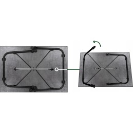 Brunner Recreo foldable camping table 100 x 68 cm