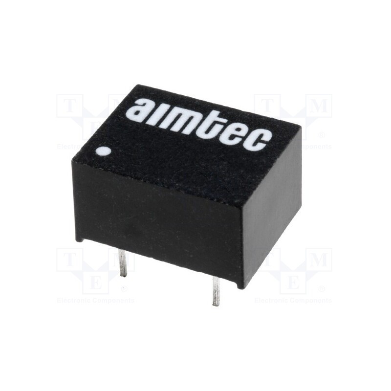 1 pcs x AIMTEC - AM1P-0505DZ - Converter: DC/DC, 1W, Uin: 4.5÷5.5V, Uout: 5VDC, Uout2: -5VDC, DIP8