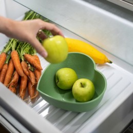 Heart kitchen bowl 1 5l for snacks, solid