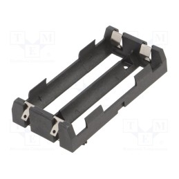 1 pcs x KEYSTONE - 1047 - Holder, 18650, Batt.no: 2, soldered