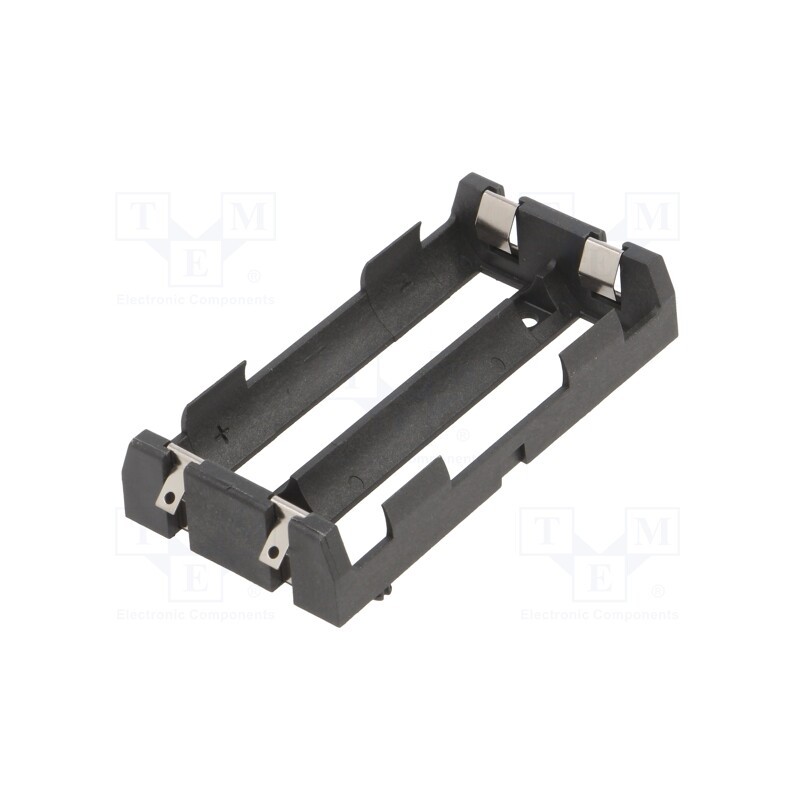 1 pcs x KEYSTONE - 1047 - Holder, 18650, Batt.no: 2, soldered