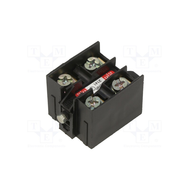 1 pcs x TELEMECANIQUE SENSORS - XE2NP2141 - Auxiliary contacts, NC x2, OsiSense