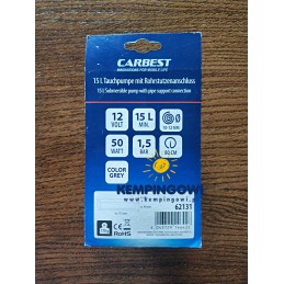 Water pump for caravan, boat, camper, 12v