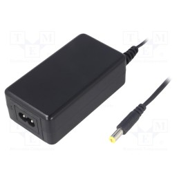 1 pcs x SUNNY - SYS1001-1212-T2 - Power supply: switched-mode, 12VDC, 1A, Out: 5,5/2,1, 12W, desktop