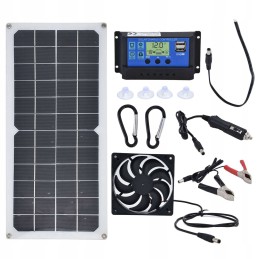 10w solar panel kit with 10a controller