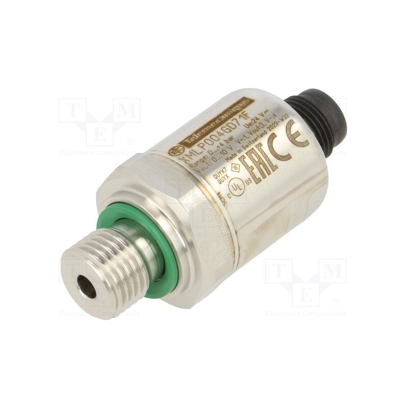 1 pcs x TELEMECANIQUE SENSORS - XMLP004GD71F - Converter: pressure, Pressure setting range: 0÷4bar, 12÷33VDC