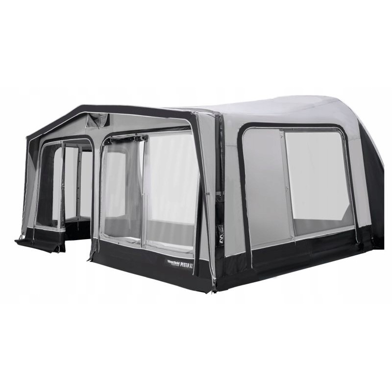 Pumped vestibule for a Pluto Westfield trailer