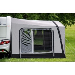 Pumped vestibule for a Pluto Westfield trailer