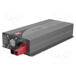 1 pcs x MEAN WELL - TS-1000-224B - Converter: DC/AC, 1000W, Uout: 230VAC, 21÷30VDC, Out: mains 230V