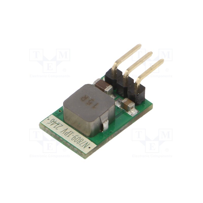 1 pcs x MEAN WELL - N7809-1PV - Converter: DC/DC, Uin: 13÷36V, Uout: 9VDC, Iout: 0÷1000mA, SMD, THT