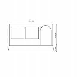 Housing for the Bergen CS 410 Eurotrail awning